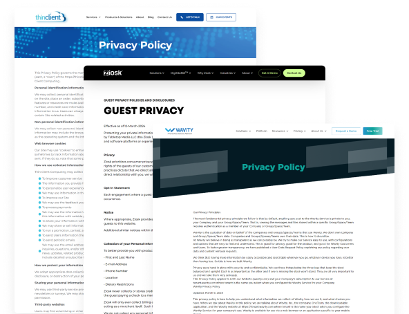 Privacy Legal Compliance
